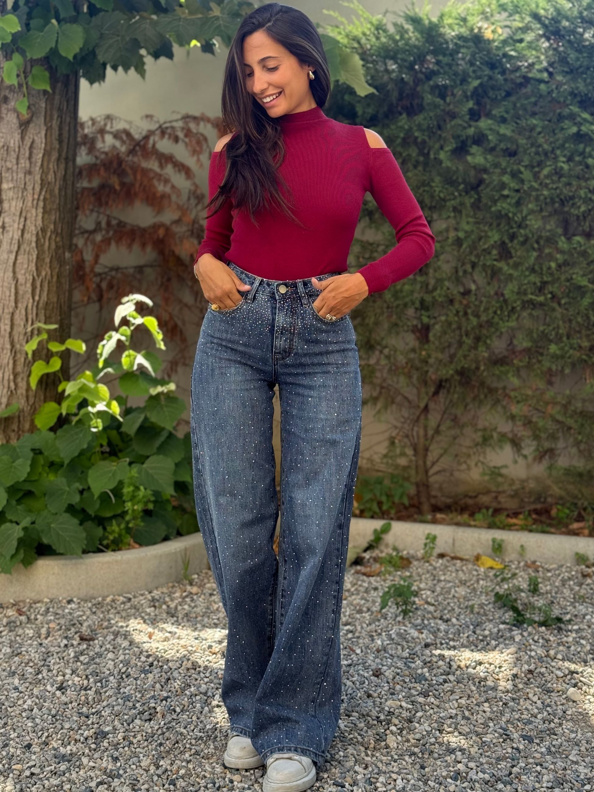 JEANS GLITTERATO