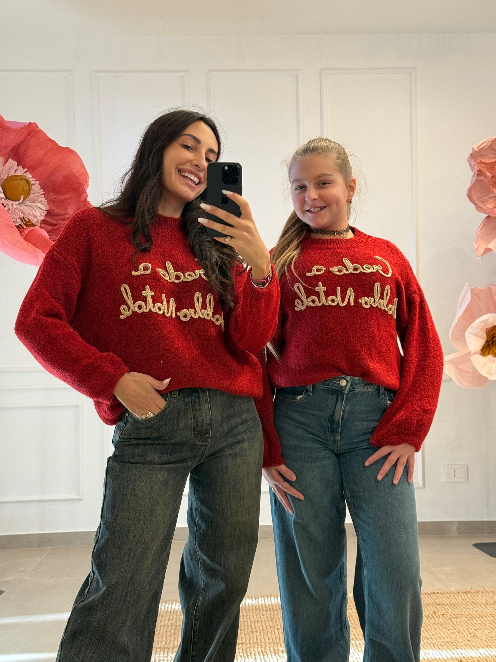 MAGLIONE MAMMA E FIGLIA