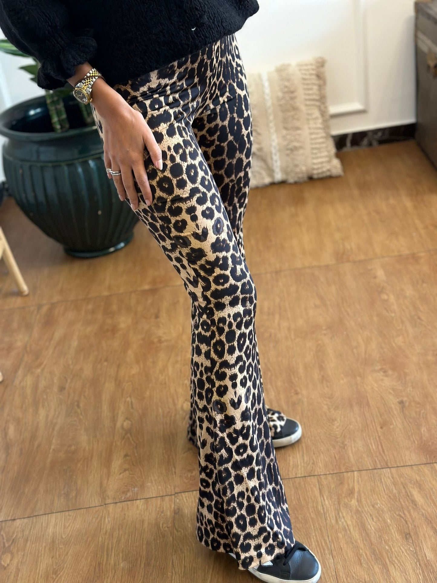 PANTALONE LEOPARDATO