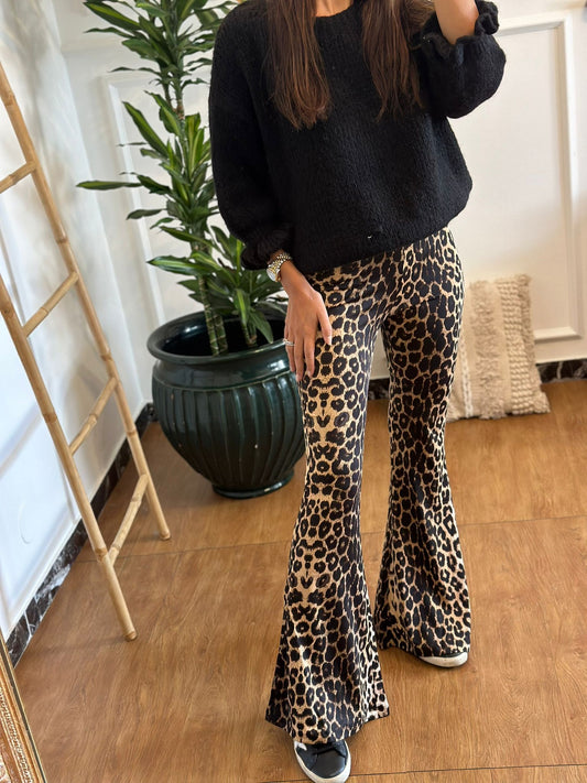 PANTALONE LEOPARDATO