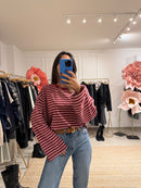 T shirt Rigata 1109