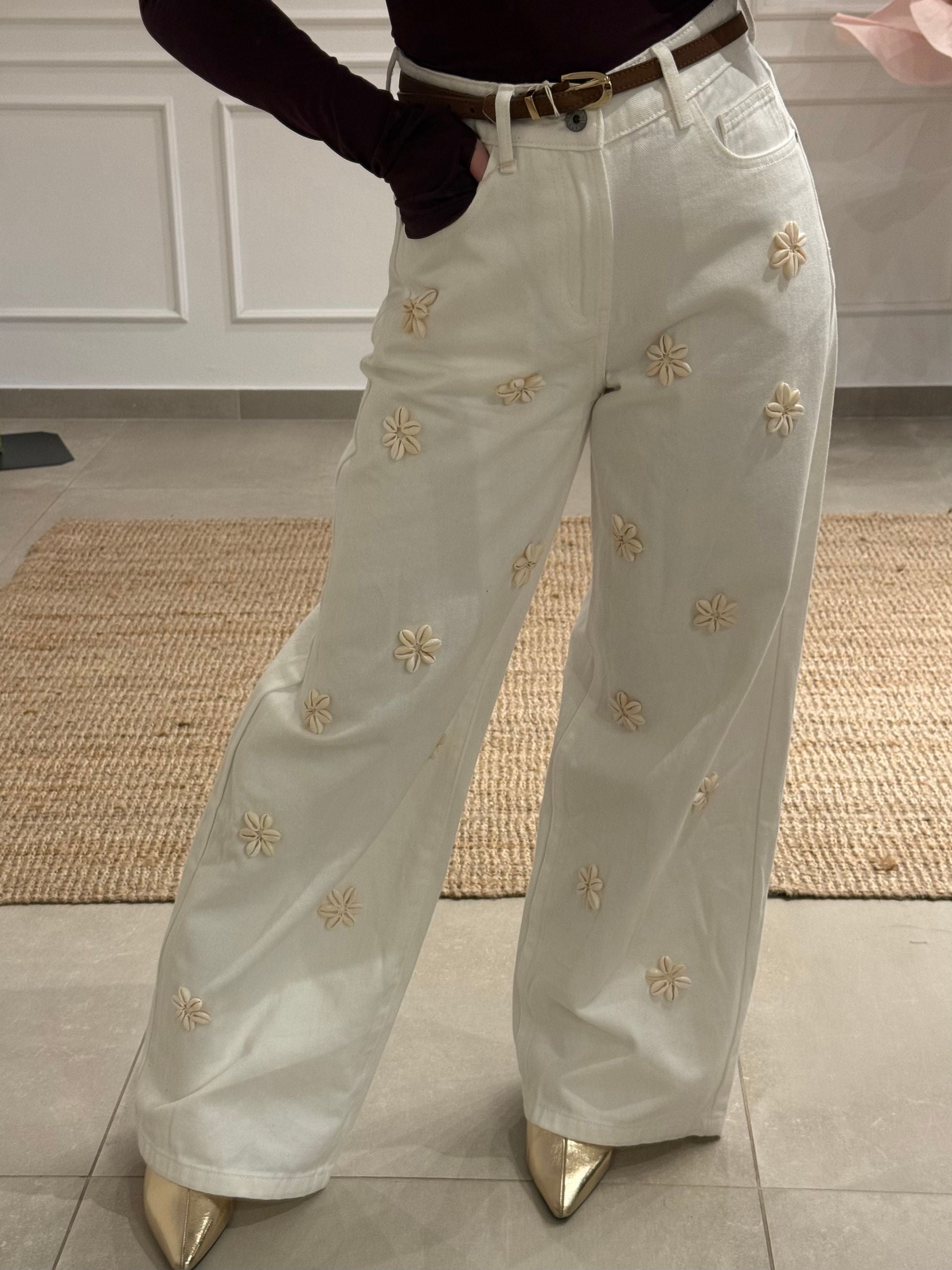 JEANS PORTOFINO CON CONCHIGLIE