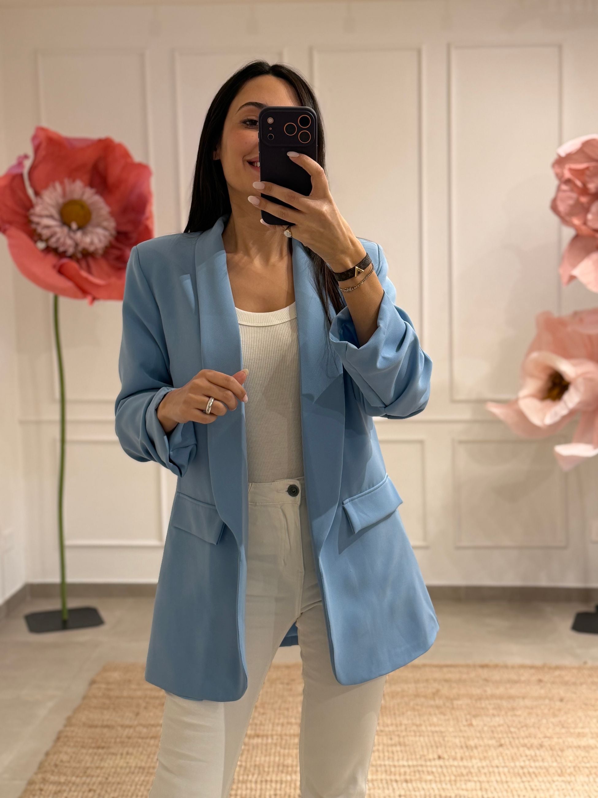 GIACCA MANICA ARRICCIATA