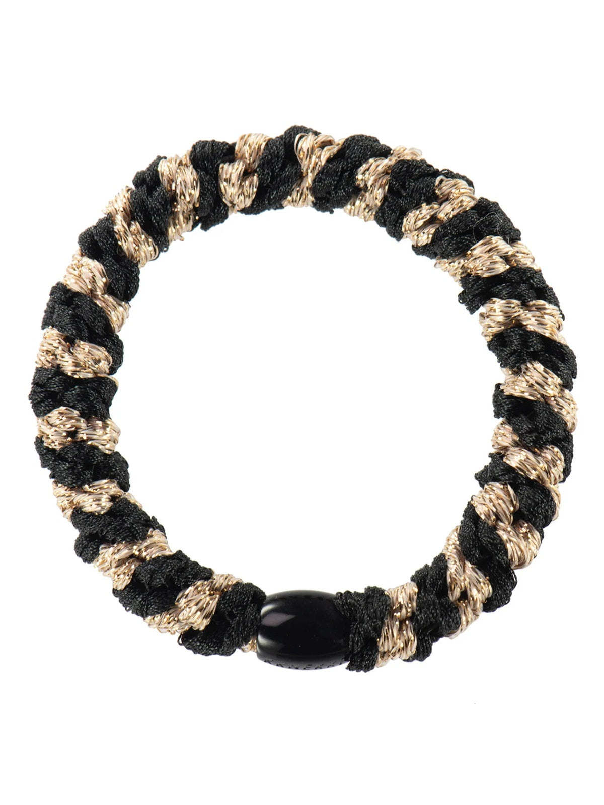 Bracciale KKNEKKI Black-Beige Glitter Stripe