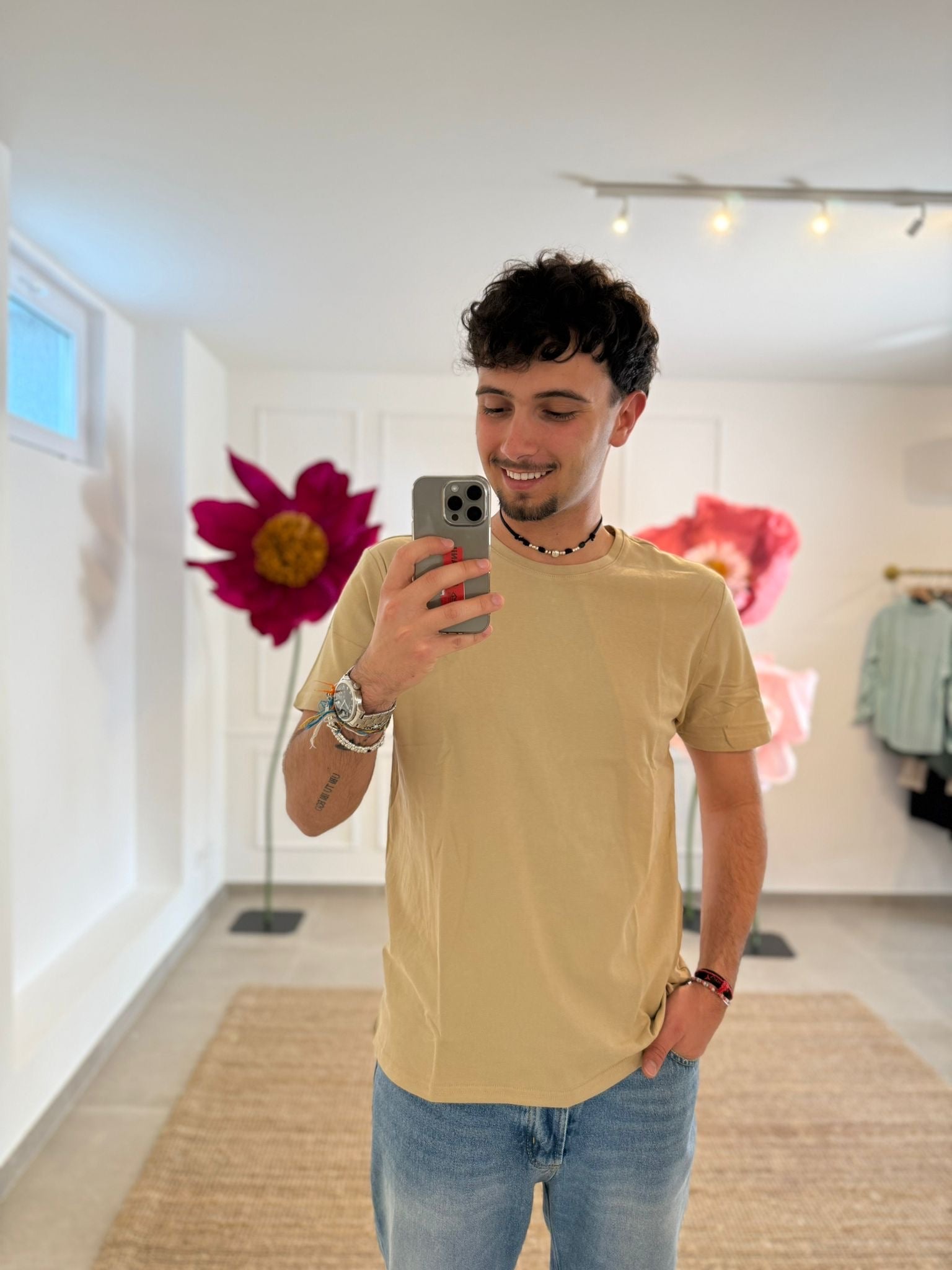 T-SHIRT TESSUTO POLO