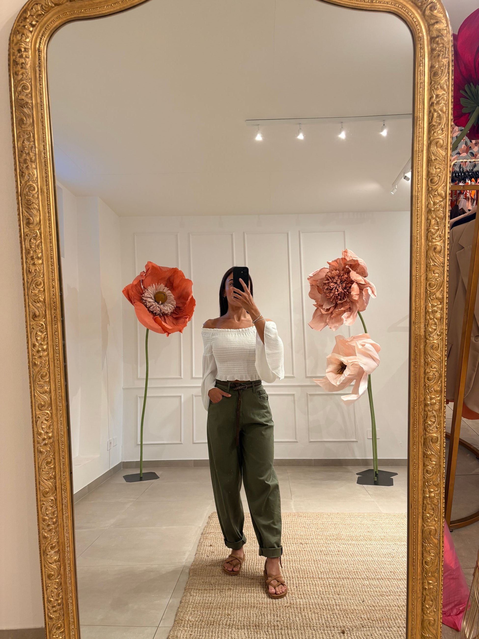 Pantalone Baggy in cotone leggero