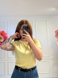 T SHIRT BASICA IN COTONE