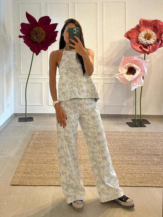 PANTALONE FANTASIA TROPICALE PETIT ETOILE
