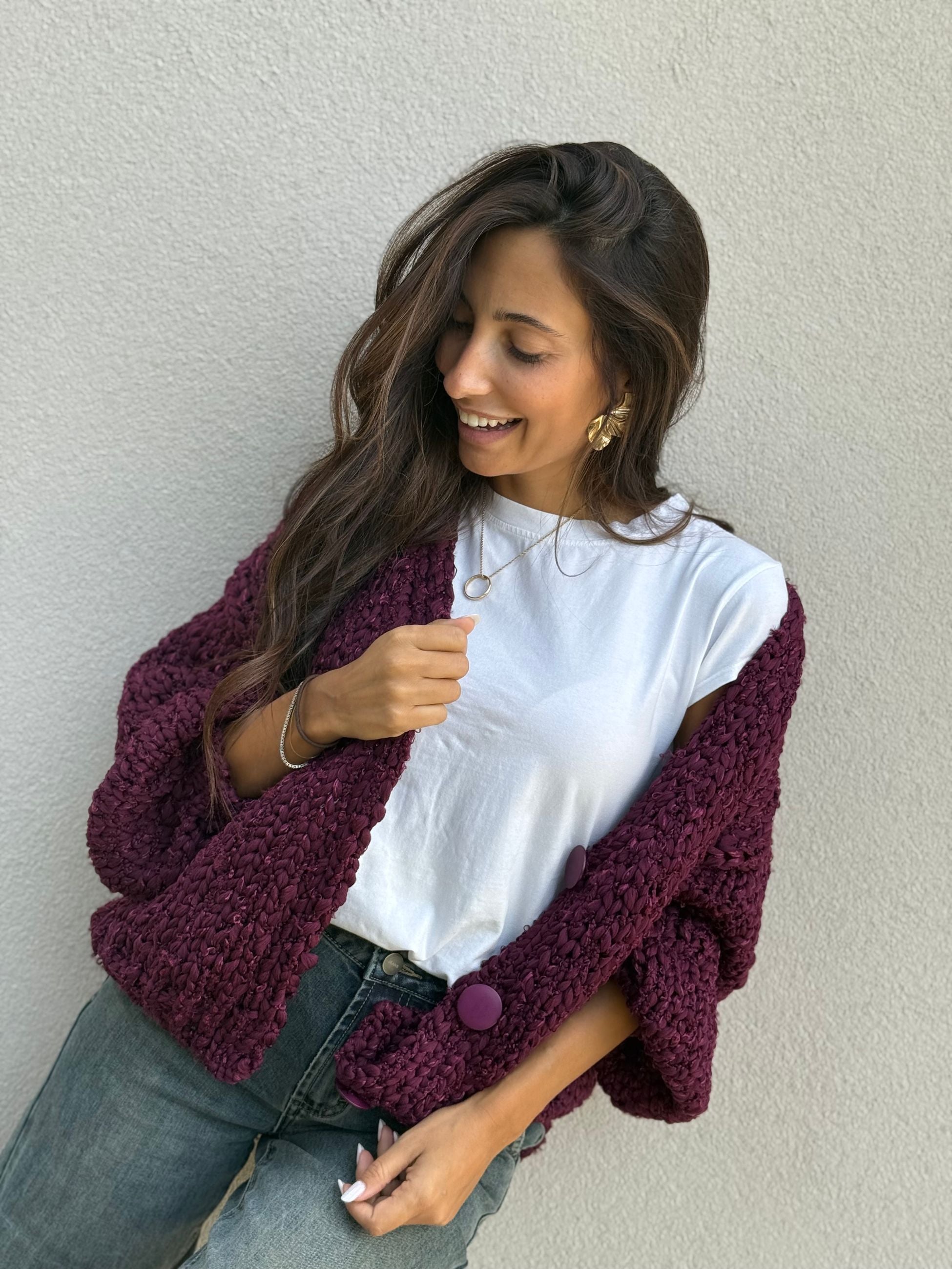 MAGLIONE BOTTONE LONDRA
