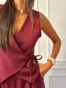 COMPLETO GILET LACCIO E PANTALONE