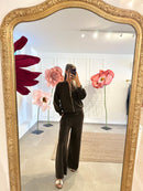 PANTALONE A PALAZZO IN SCUBA