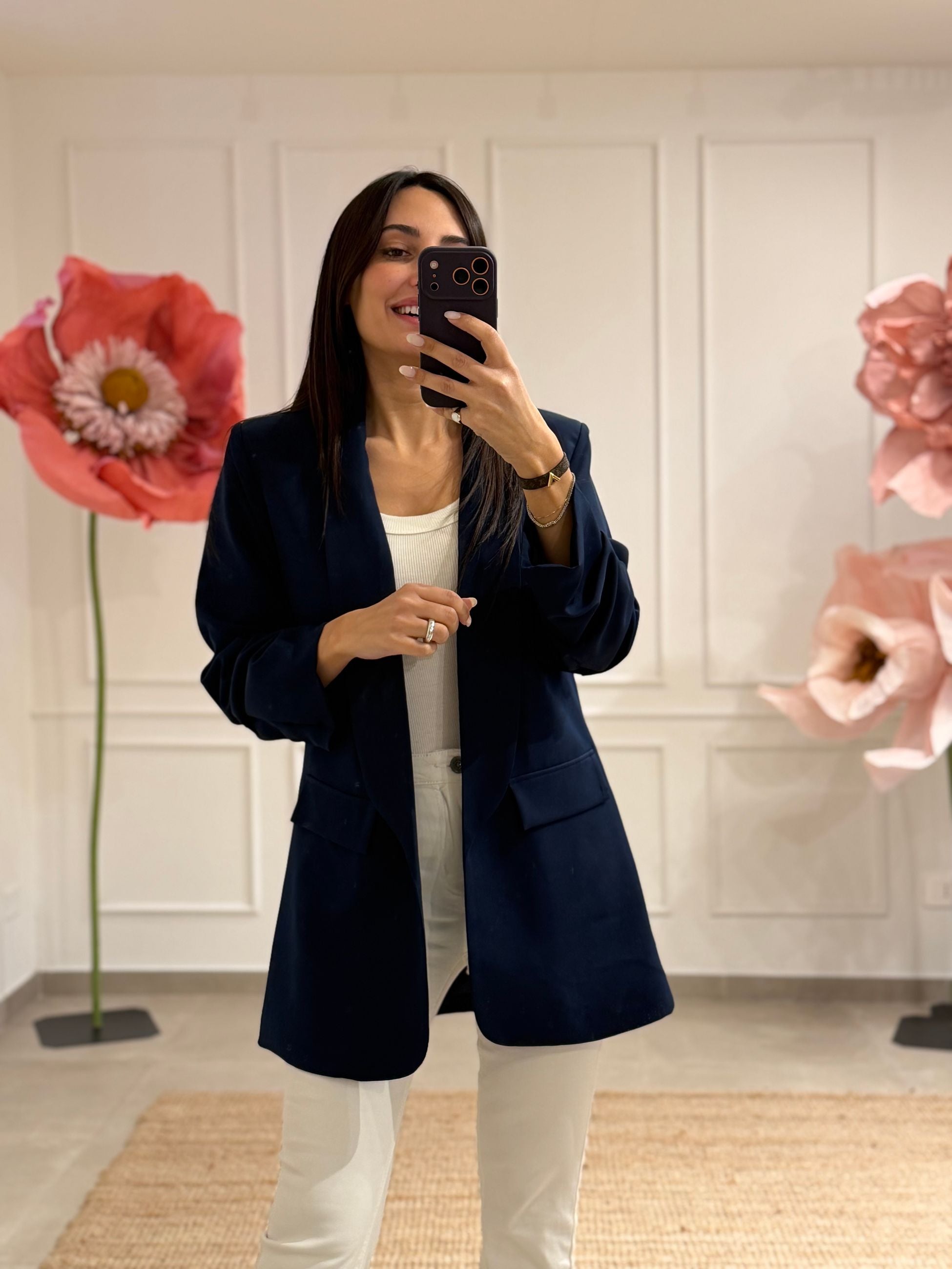 GIACCA MANICA ARRICCIATA