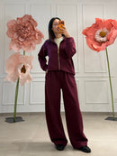 Tuta Scuba Zip e colletto con Pantalone Barrel