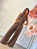 COMPLETO GILET LACCIO E PANTALONE