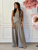 COMPLETO GILET LACCIO E PANTALONE