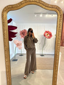 PANTALONE A PALAZZO IN SCUBA