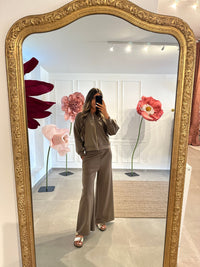 PANTALONE A PALAZZO IN SCUBA