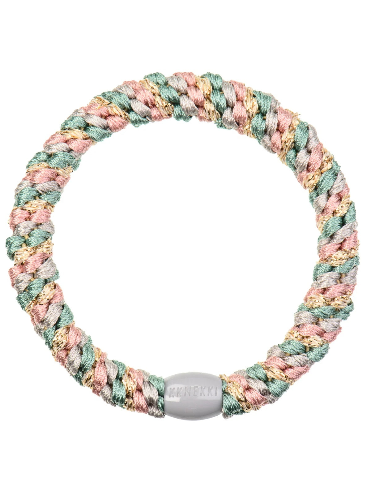 Bracciale KKNEKKI Mix Faded Green Pink Glitter