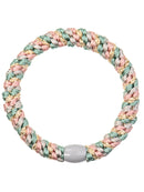 Bracciale KKNEKKI Mix Faded Green Pink Glitter