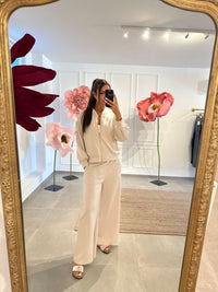 PANTALONE A PALAZZO IN SCUBA