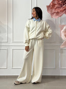 PANTALONE A PALAZZO IN SCUBA