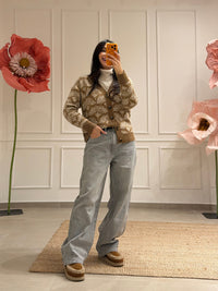 JEANS BALLOON GRIGIO