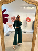 PANTALONE A PALAZZO IN SCUBA
