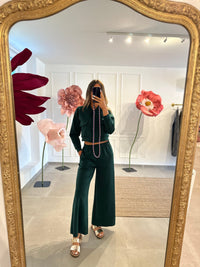 PANTALONE A PALAZZO IN SCUBA