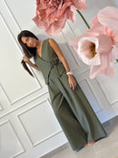 COMPLETO GILET LACCIO E PANTALONE