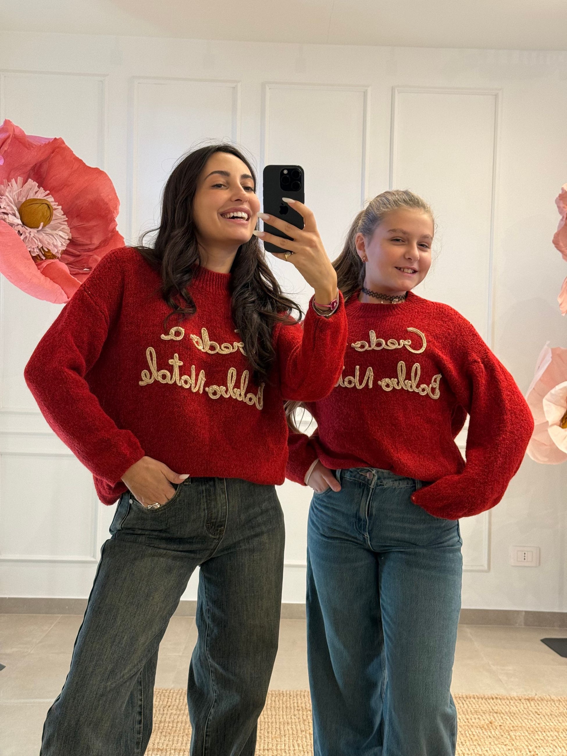 MAGLIONE MAMMA E FIGLIA