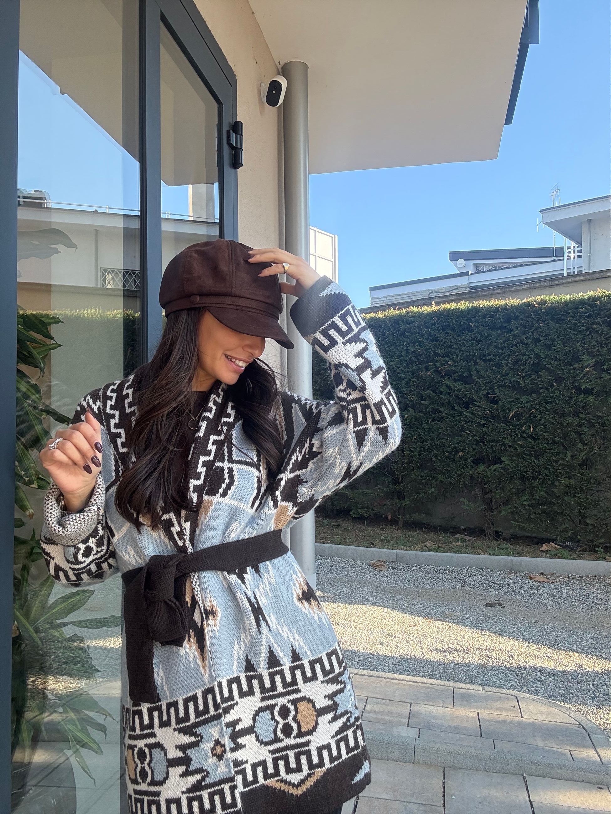 CARDIGAN FANTASIA MISTO ALPACHA