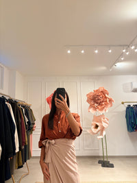 Camicia coreana in cotone