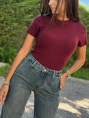 T SHIRT IN MAGLIA