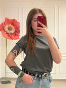 T SHIRT BASICA IN COTONE