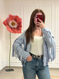 GIACCA COW CON BORCHIE