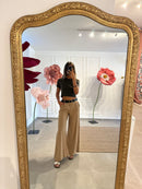 PANTALONE PALAZZO CON CINTURA
