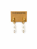 Orecchini Double Pearl