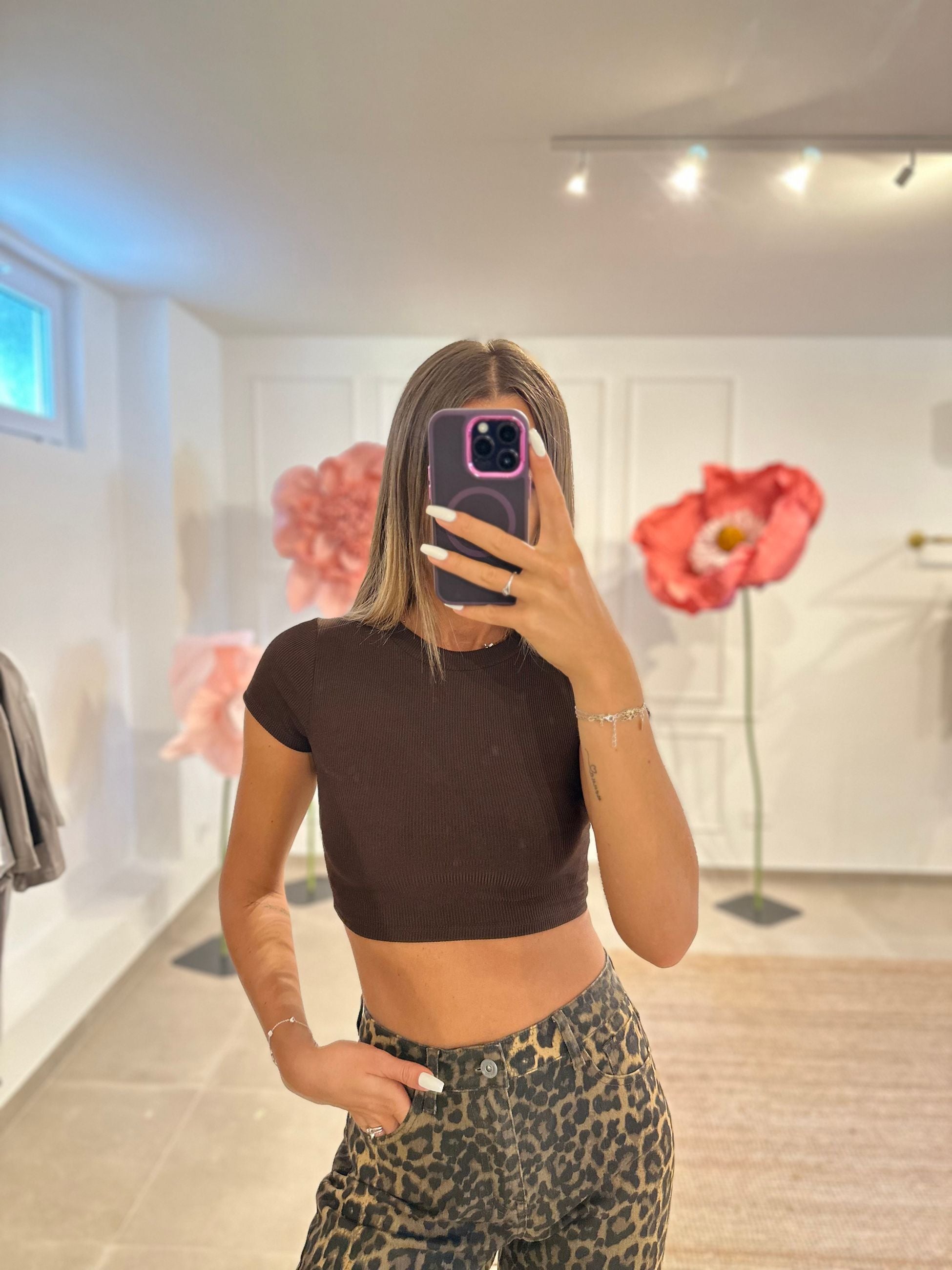T SHIRT CROP COSTINE