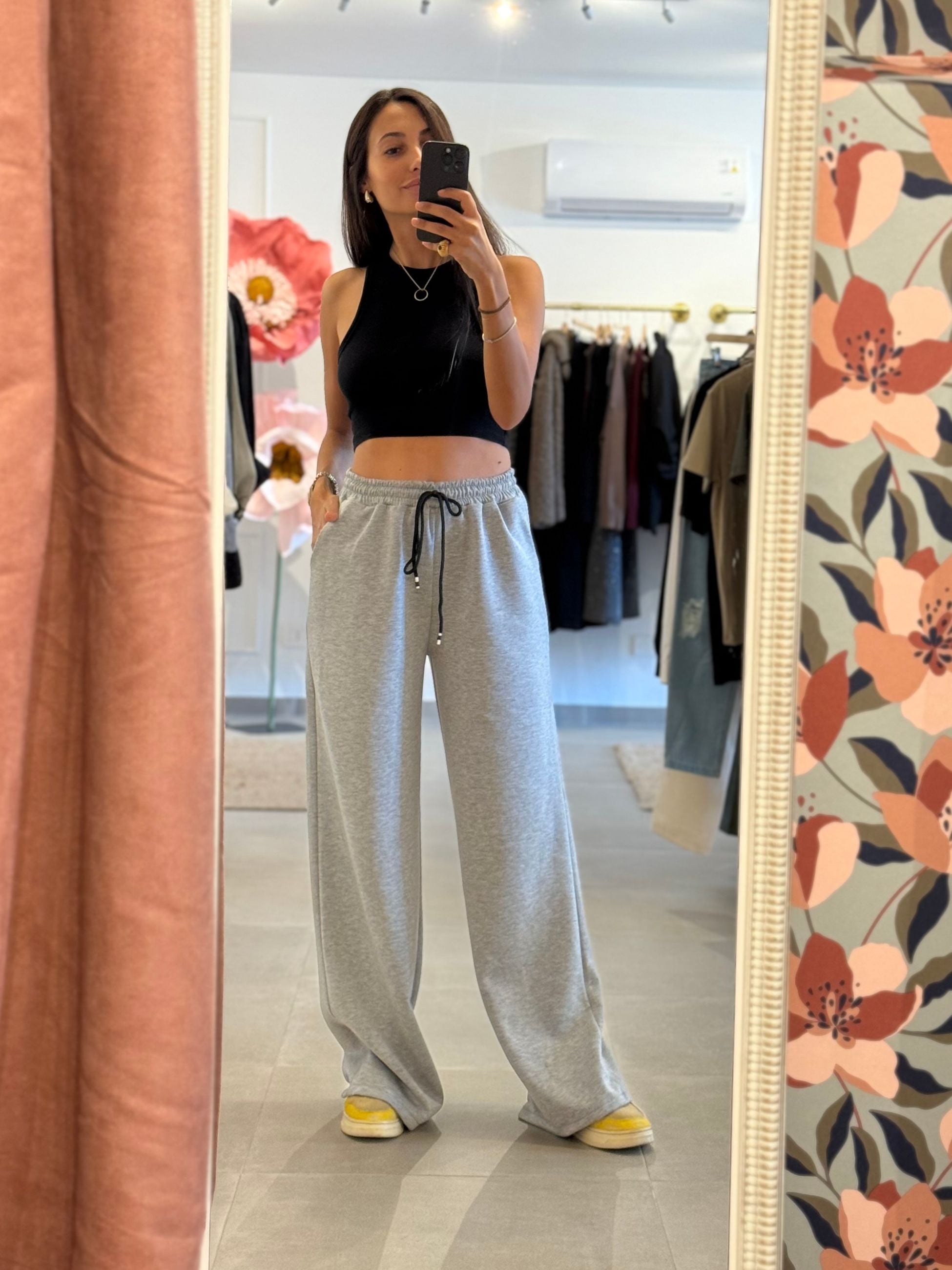 PANTALONE TUTA A PALAZZO
