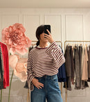 T shirt Rigata 1109