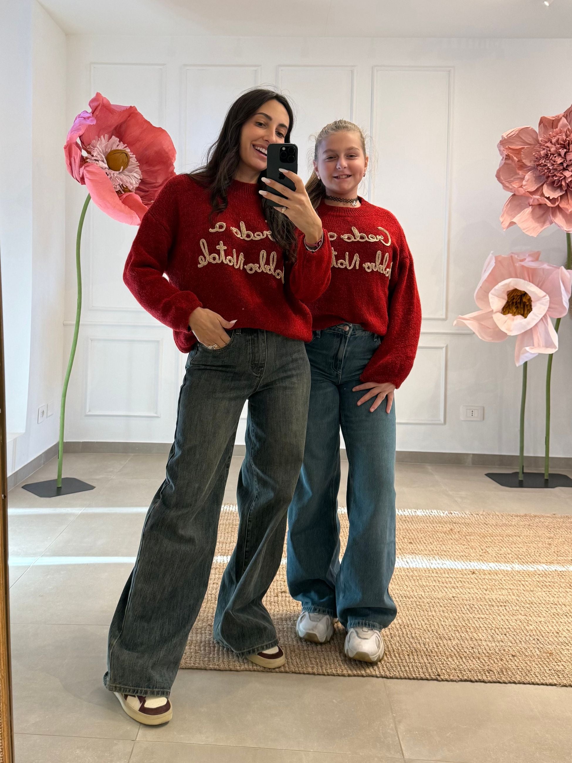 MAGLIONE MAMMA E FIGLIA