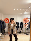 Cardigan Bandana con Zip 15835