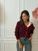 CARDIGAN CORTO