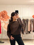 Maglia con Spalline Imbottite