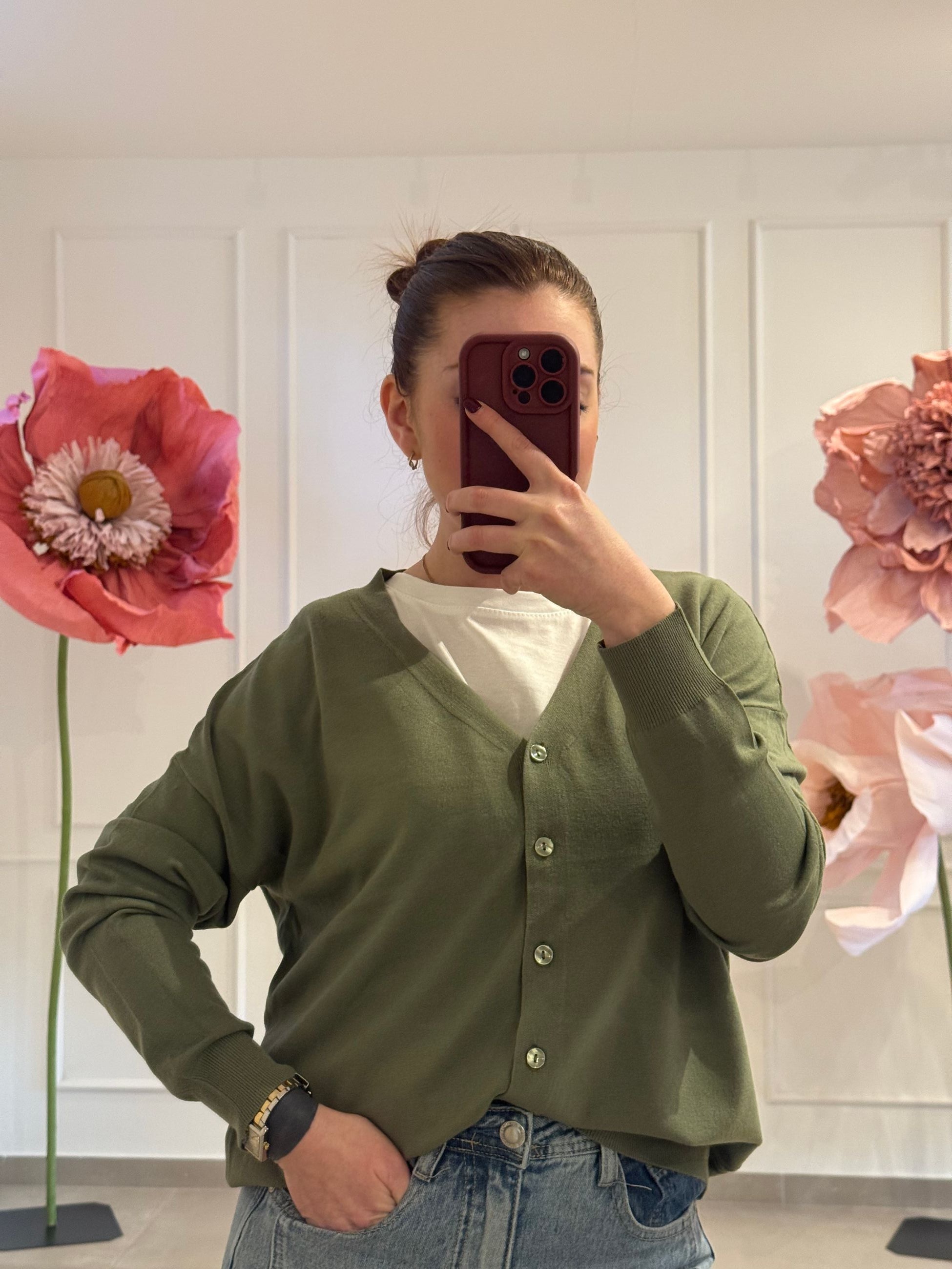 CARDIGAN CON BOTTONI