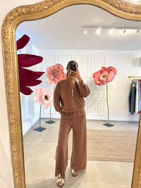PANTALONE A PALAZZO IN SCUBA