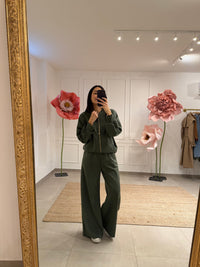 PANTALONE A PALAZZO IN SCUBA