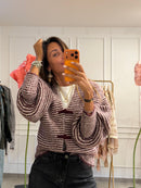 Cardigan rigato Savoy