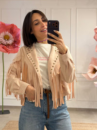 GIACCA COW CON BORCHIE